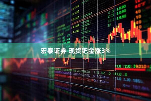 宏泰证券 现货钯金涨3%