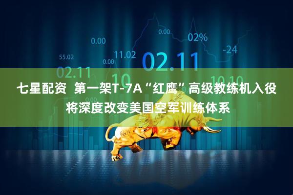 七星配资  第一架T-7A“红鹰”高级教练机入役 将深度改变美国空军训练体系