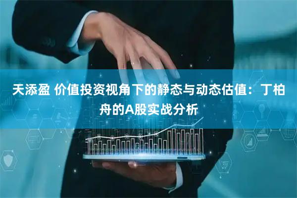 天添盈 价值投资视角下的静态与动态估值：丁柏舟的A股实战分析