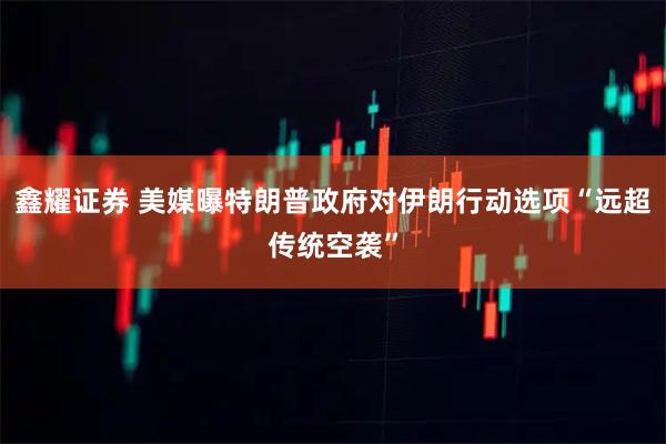 鑫耀证券 美媒曝特朗普政府对伊朗行动选项“远超传统空袭”