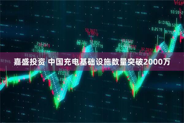 嘉盛投资 中国充电基础设施数量突破2000万