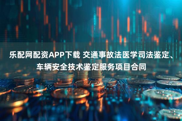 乐配网配资APP下载 交通事故法医学司法鉴定、车辆安全技术鉴定服务项目合同
